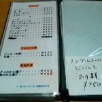 レストラン梢 - メニューです。