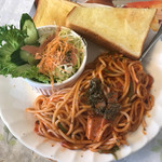 喫茶萩 - 喫茶店らしい懐かしのナポリタン