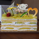 パティスリークレア - メロンのショート4個分です。