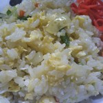 鶴亀 - 五目チャーハン ６００円(税込)(2017年3月10日撮影)