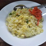 鶴亀 - 五目チャーハン ６００円(税込)(2017年3月10日撮影)