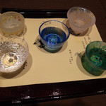 飛騨古川　料亭旅館　八ツ三館 - 飛騨古川の飲み比べ