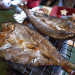 飛騨古川　料亭旅館　八ツ三館 - 朝食　ひもの