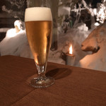飛騨古川　料亭旅館　八ツ三館 - 雪見ビールってか