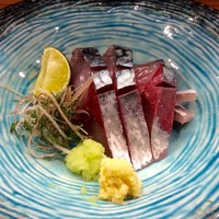 鯖とか烏賊とか真とか - ランチの鯖のお造り。