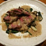 わをん - 猪のロースト　らっかせいソース