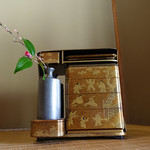 寿長生の郷 - お茶席の花