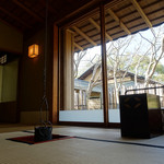 寿長生の郷 - お茶席 3月は釣り釜