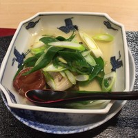 二條 葵月 - ぶりのネギ煮