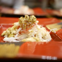 定谷 - 毛蟹ほぐし＆蟹味噌