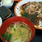 Matsumotoya - お好み焼き定食