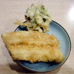 天ぷら　安住 - 穴子とふきのとう 2011.01.11