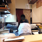 天ぷら　安住 - 厨房 2011.01.11