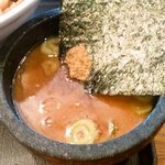 麺創宮本 - 特製つけ麺 つけ汁