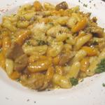 トラットリア ダイ パエサーニ - サルシッチャとポルチーニのカヴァテッリ　￥2000？