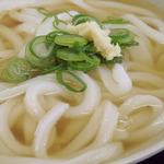 峠うどん - セルフの店 峠うどん（かけうどん 小・天ぷら）