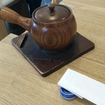 うなぎ亭 友栄 - 木製の急須。