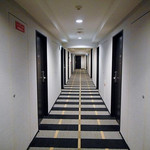 アパホテル - １４階の廊下