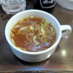 めだかタンタン - 炒飯スープ