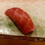 東麻布 天本 - クロマグロ中トロ(三厩11月もの)