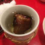 龍文支店 - 河豚のヒレ酒