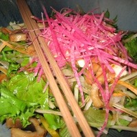 個室居酒屋 番屋 神田駅前店 - 穴子と豆腐サラダ