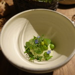 イレテテュヌフワ - 2017.03 えんどう豆グリンアスパラ忘れな草