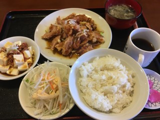 Ryuufukuken - 油淋鶏ランチ500円+税