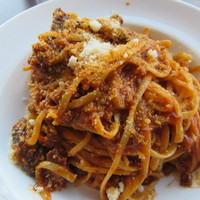 トラットリア グランボッカ - 和牛ミートソース自家製生パスタ
