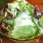 いちょうの木 - 宇治金白玉 900円