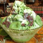 いちょうの木 - 宇治金白玉 900円