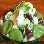 いちょうの木 - 宇治金白玉 900円