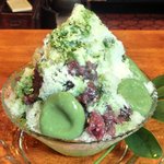 いちょうの木 - 宇治金白玉 900円