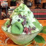 いちょうの木 - 宇治金白玉 900円