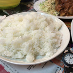 Kofuji - ご飯(中)結構食べる方の自分ですが中でかなりお腹いっぱいです^_^;きっと大は食べきれません^_^;