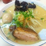 らぁ麺 波 - 塩らぁ麺＋味玉