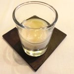 ラ・リューン - メニューＡ 2625円 の大根のピューレ蜂蜜ソース添え