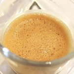 ラ・リューン - メニューＡ 2625円 の人参のクリアなスープ