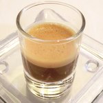 ラ・リューン - メニューＡ 2625円 の人参のクリアなスープ