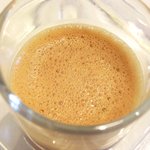 ラ・リューン - メニューＡ 2625円 の人参のクリアなスープ