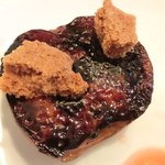 ラ・リューン - メニューＡ 2625円 の紅玉のリンゴのオープン焼き クレームブリュレ仕立て タイムのソルベ