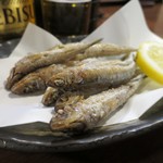 炭火焼 みや澤 - 籐五郎いわしの素揚げ