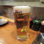 やきとり 正や - 生ビール
