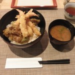 天ぷら 鈴 - 海老天丼
