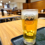 Hanamaru Udon - 生ビール330円