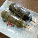 宇治川餅 - 小ぶりな団子たち