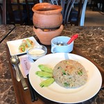 トムヤンクン＆カニチャーハンセット　税込1,580円