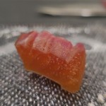 あもん ヨコ - ３種のスモークサーモン　ズームアップ