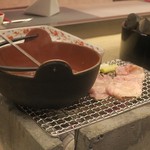 あもん ヨコ - ヨコオリジナル 低温すき焼き