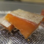 あもん ヨコ - ３種のスモークサーモン　ズームアップ